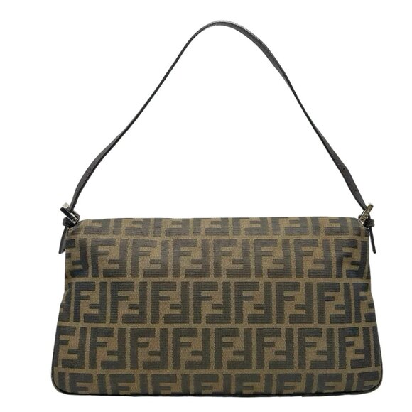 Fendi Vintage Zucca Double Flap Baguette - Picture 3 of 4